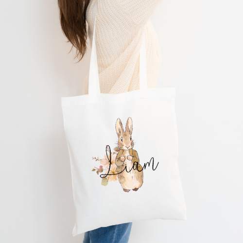 , personlig mulepose, taske med navn,