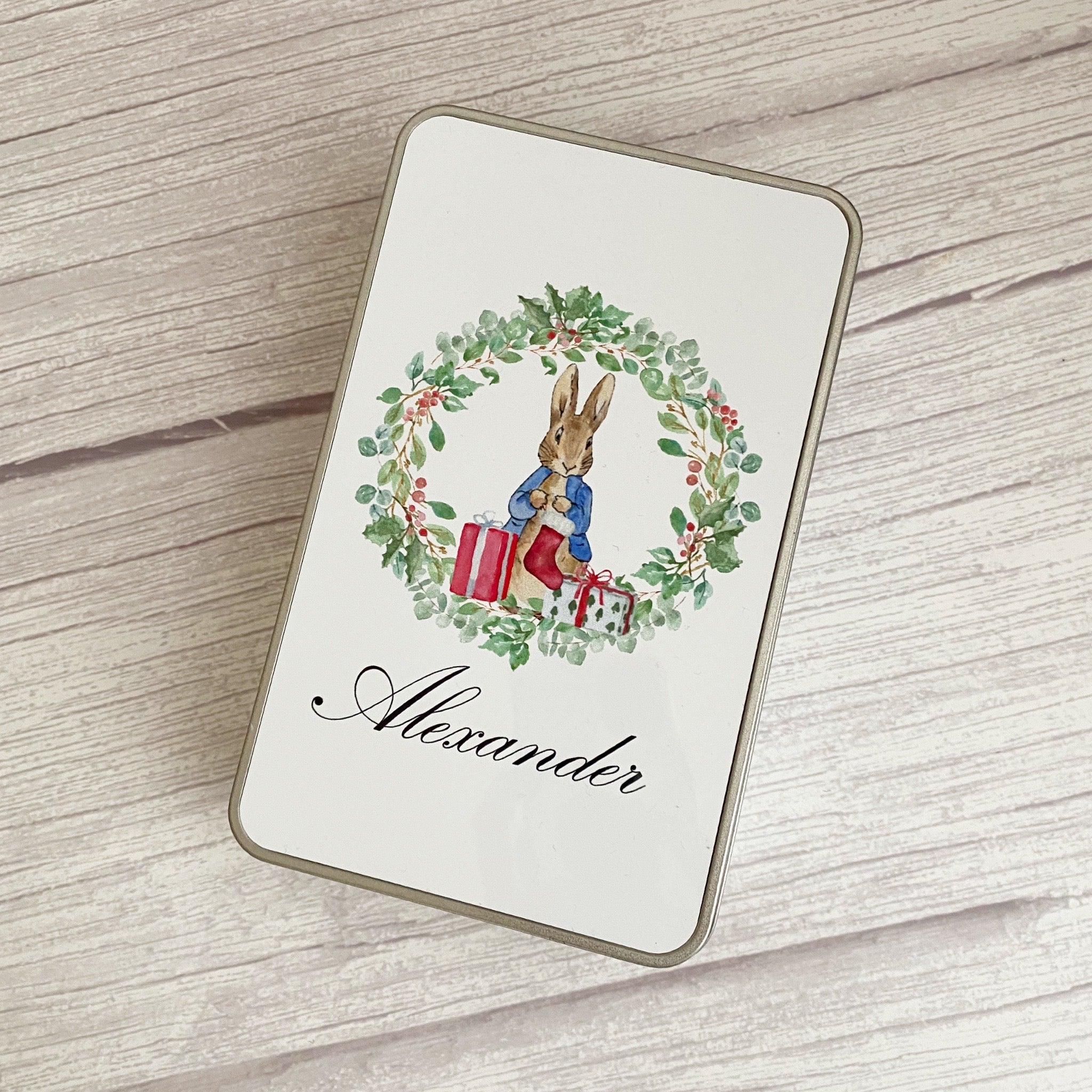 kagedåse til jul, jule kagedåse, julekagedåse med navn, julepynt med navn, juledekoration med navn